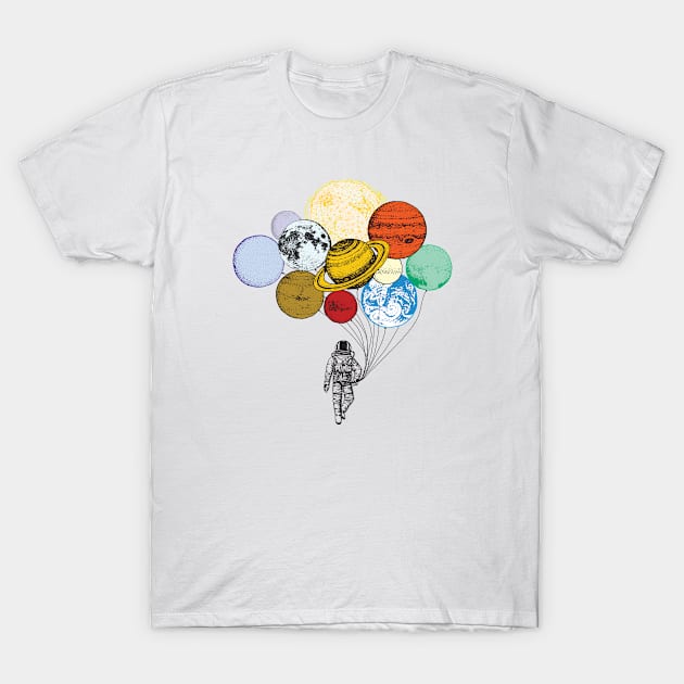 planets T-Shirt by Untethered Adventures 